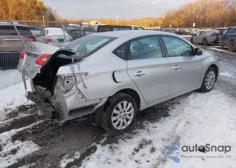 2018 Nissan Sentra S z USA, uszkodzony, nr VIN 3N1AB7AP0JY277339